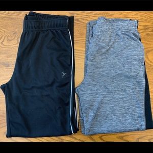 Old Navy Mesh Track Pants - 2 pairs